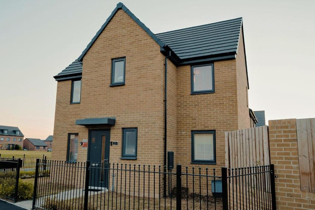 Willow Heights Modern 5-7 Persons/3 Bed Detached Rotherham Buitenkant foto